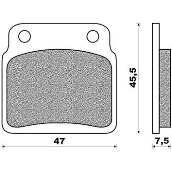 NEWFREN brzdové destičky (směs OFF ROAD ATV SINTERED) (2ks) M502-130 (M502-130)