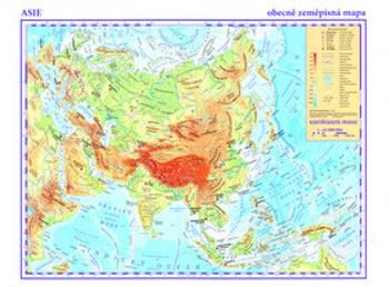Asie - příruční obecně zeměpisná A3/1:42 mil.