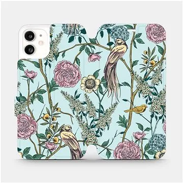 Flipové pouzdro na mobil Apple iPhone 11 - MX07S Ptáčci v trní (5903516022168)