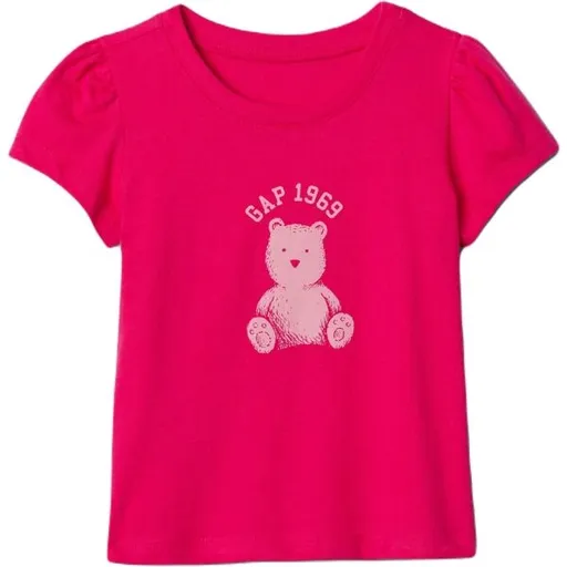 GAP BABY Dětské tričko, růžová, velikost 4Y