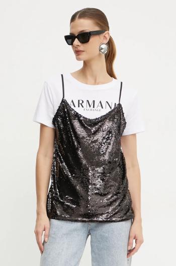 Bavlněné tričko Armani Exchange bílá barva, XW000064 AF10356