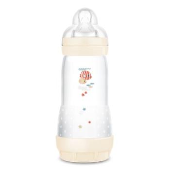 MAM Kojenecká láhev Easy Start Anti-Colic 320 ml od 0 měsíců, klaun mořský