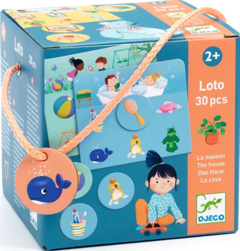 Loto Dům a zahrada – paměťová hra pro nejmenší