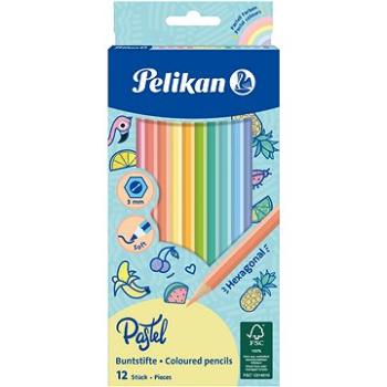 PELIKAN pastelové 12 barev (701143)