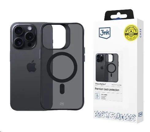 3mk ochranný kryt Smoke MagCase pro Apple iPhone 13 Pro Max