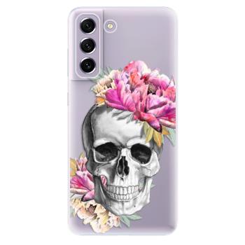 Odolné silikonové pouzdro iSaprio - Pretty Skull - Samsung Galaxy S21 FE 5G