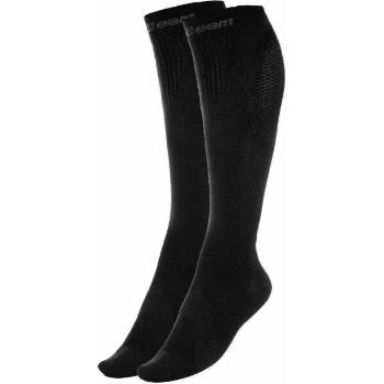 GymBeam COMPRESSION SOCKS Kompresní ponožky, černá, velikost