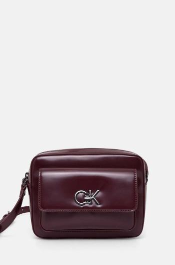 Kabelka Calvin Klein fialová barva, K60K612544