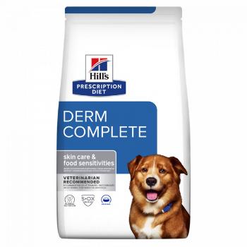 Hill's Prescription Diet Derm Complete rýže a vejce 4kg