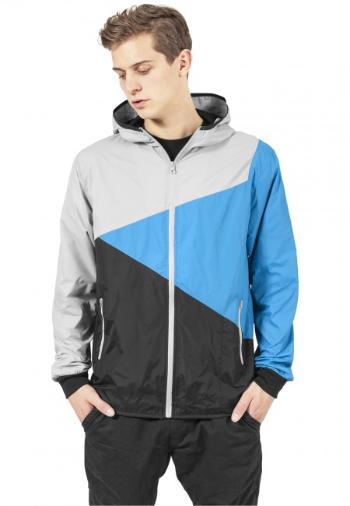 Urban Classics Zig Zag Windrunner blkturgry - S