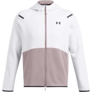 Under Armour UNSTOPPABLE FLEECE Pánská mikina, bílá, velikost