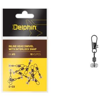 Delphin Inline head swivel with Interlock D-03 Velikost S 10ks (8586016324047)