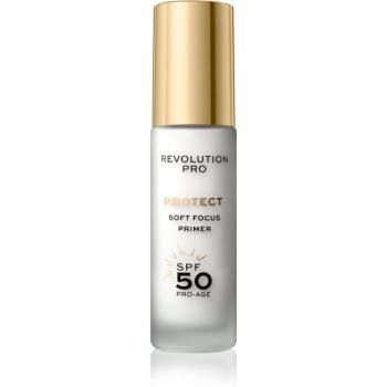 Revolution PRO Protect bază sub machiaj, cu efect de netezire SPF 50 27 ml