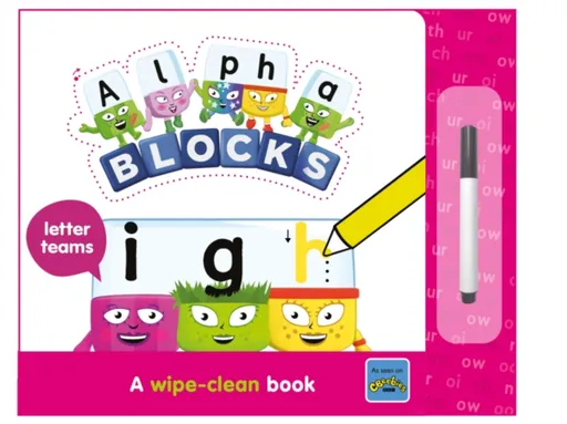 Alphablocks Letter Teams: A Wipe-Clean Book - Sweet Cherry Publishing, Alphablocks