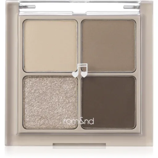 rom&nd Better Than Eyes paletka očních stínů odstín #02 Dry Buckwheat flower 6.5 g