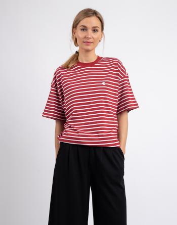 Tričko Carhartt WIP W' S/S Bryna T-Shirt Bryna Stripe, Tuscany/White