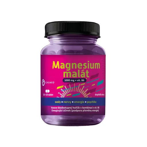 Galmed Magnesium malát 50+20 tablet