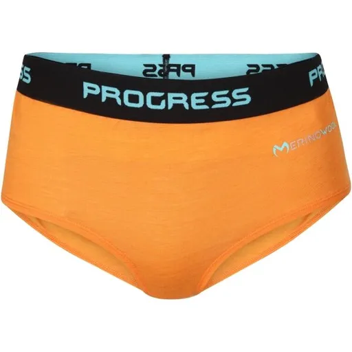PROGRESS MA KLHZ 125 Dámské merino kalhotky, oranžová, velikost