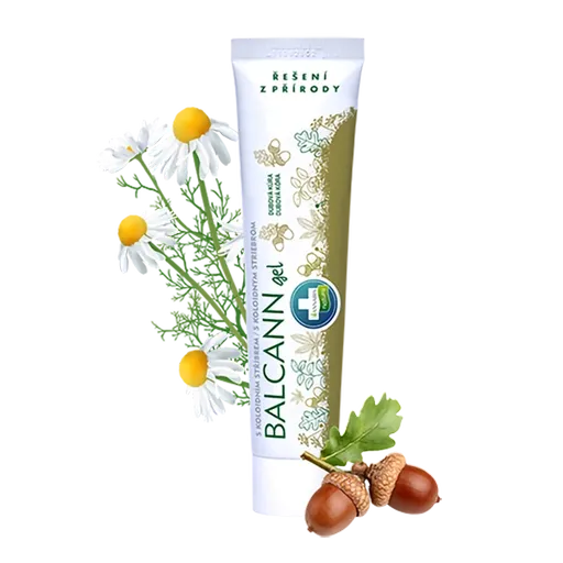 BALCANN gel z dubové kůry na hemoroidy, trhliny - 75 ml - Annabis