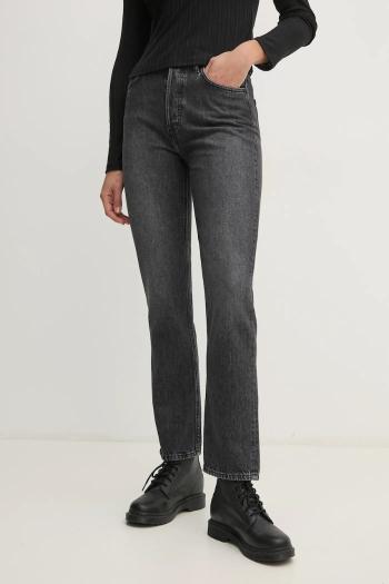 Rifle Pepe Jeans STRAIGHT JEANS UHW CELYN dámske, vysoký pás, PL204593XM8