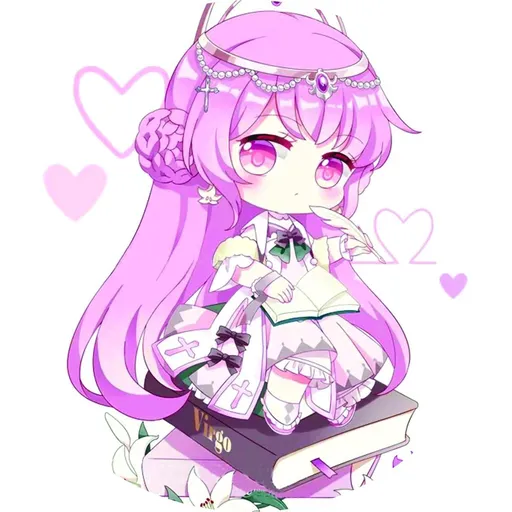 Diamantové malování s rámem - Panenka v růžovém 20 cm