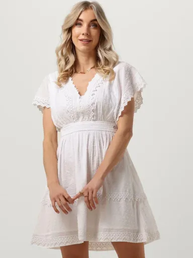 Guess dámské bílé šaty W3GK47WFDN0 S