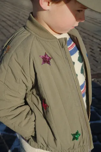 Dětská bomber bunda Konges Sløjd JUNO SEQUIN BOMBER JACKET