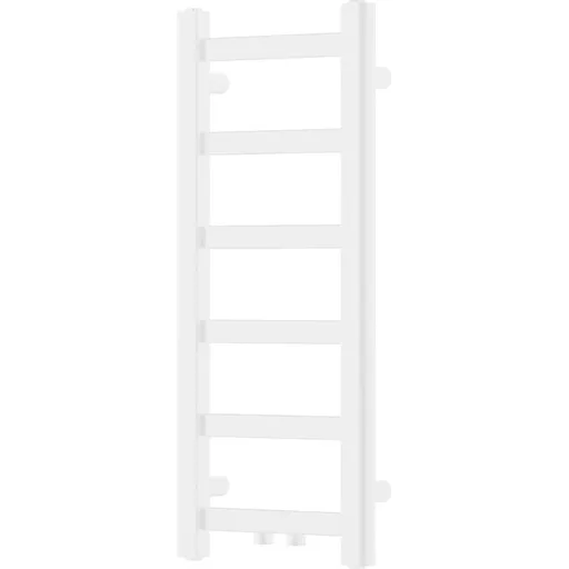 MEXEN Bolt otopný žebřík/radiátor 700 x 300 mm, 141 W, bílá W126-0700-300-00-20