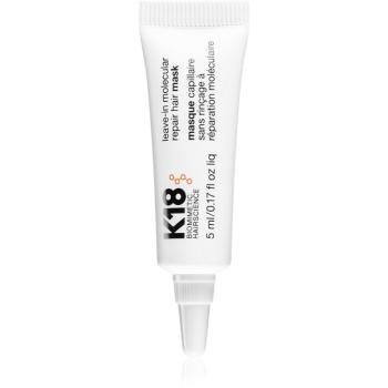 K18 Molecular Repair Hair Mask bezoplachová vlasová péče 5 ml