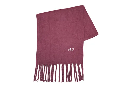 Jemná šála jednobarevná