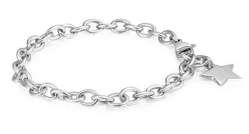 S'Agapõ Ocelový náramek na přívěsky Happy SHAC55