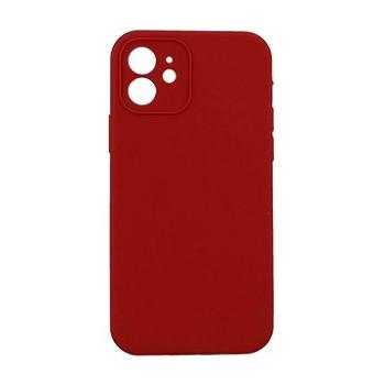 TopQ Kryt Essential iPhone 12 červený 92756 (92756)