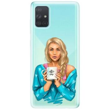 iSaprio Coffe Now - Blond pro Samsung Galaxy A71 (cofnoblo-TPU3_A71)