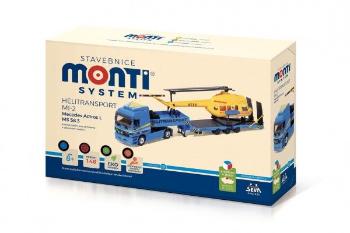 Stavebnice Helitransport MI-2 Mercedes Actros L 1:48