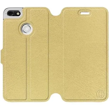 Flip pouzdro na mobil Huawei P9 Lite mini v provedení  Gold