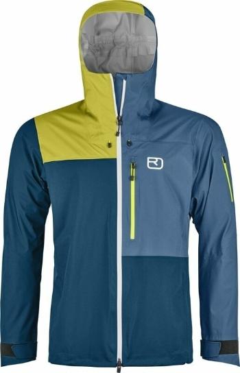 Ortovox 3L Ortler Jacket M Petrol Blue S Lyžařská bunda