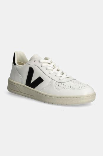 Kožené sneakers boty Veja V-10 bílá barva, VX0200005B