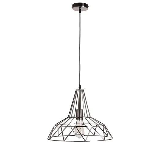 Stříbrné závěsné světlo Kaya - Ø40 x 34 cm Collectione