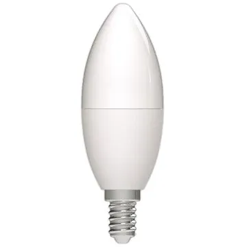 Prémiová LED žárovka svíčka E14 6,5W teplá (ABC14WW-65W)