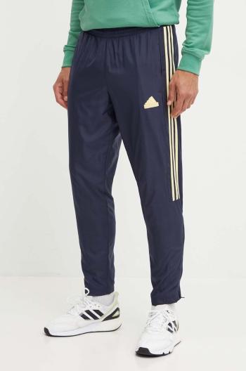 Tepláky adidas Tiro tmavomodrá barva, s aplikací, IW3582