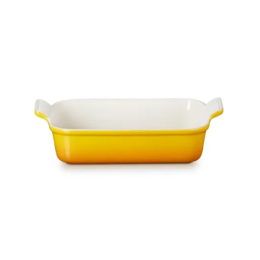 Zapékací mísa HERITAGE 26 cm, 2,4 l, NECTAR, kamenina, Le Creuset
