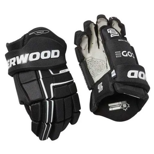 SHERWOOD CODE ENCRYPT 4 SR Rukavice, černá, velikost