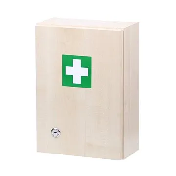 Nástěnná lékárnička malá prázdná – dekor dřevo (NLMP_drevo)