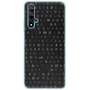 iSaprio Ampersand 01 pro Huawei Nova 5T (amp01-TPU3-Nov5T)