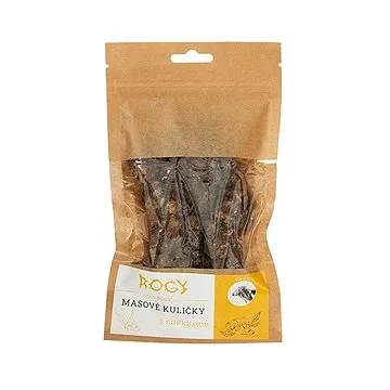 Rogy Masové kuličky Hovězí s kurkumou 80 g (5907222735749)