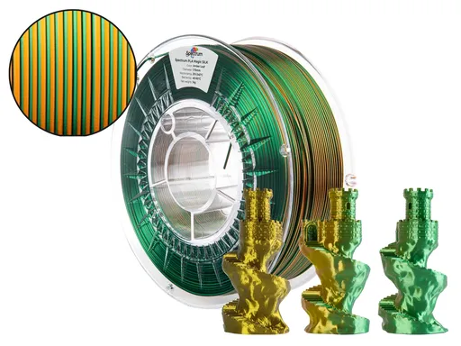 Spectrum 81409 filament, PLA Magic SILK, 1kg, 1.75mm, AMBER LEAF