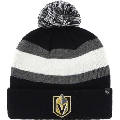 47 NHL VEGAS GOLDEN KNIGHTS BREAKAWAY CUFF KNIT Zimní čepice, černá, velikost UNI