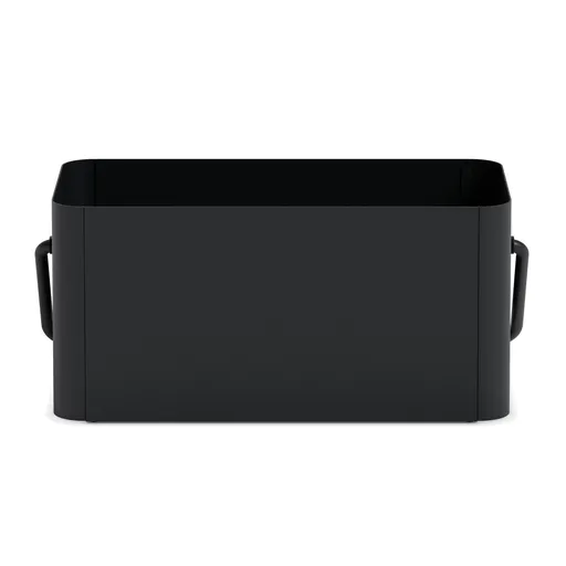 Květináč SIMPLY GROW 40 x 22 cm, černá, ocel, Eva Solo