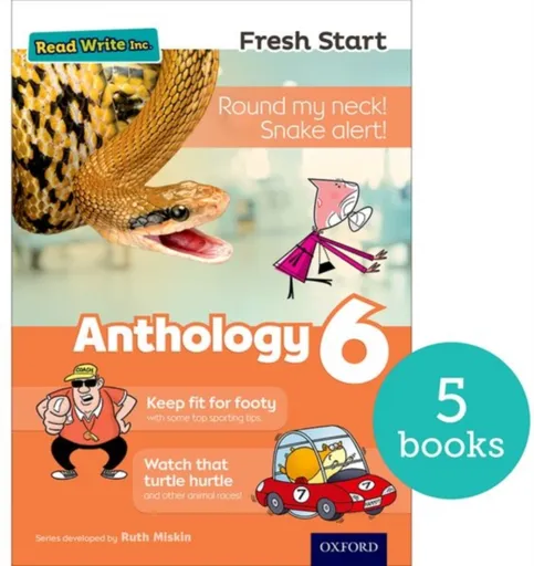 Read Write Inc. Fresh Start: Anthology 6 - Pack of 5 - Gill Munton, Adrian Bradbury, Janey Pursglove
