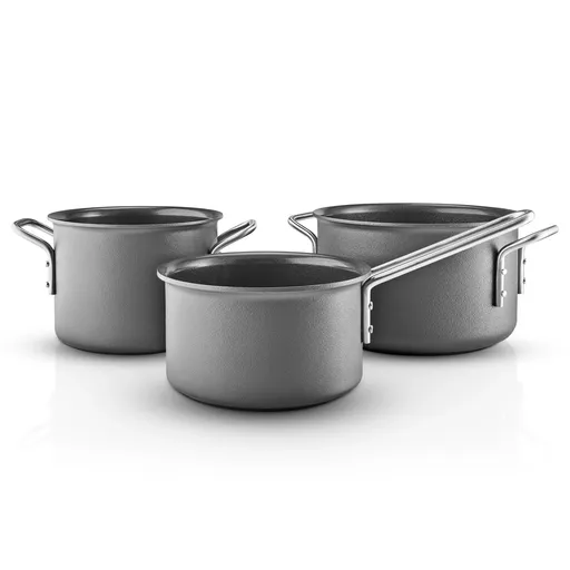 Sada hrnců GREY LINE, sada 3 ks, hliník, Eva Solo